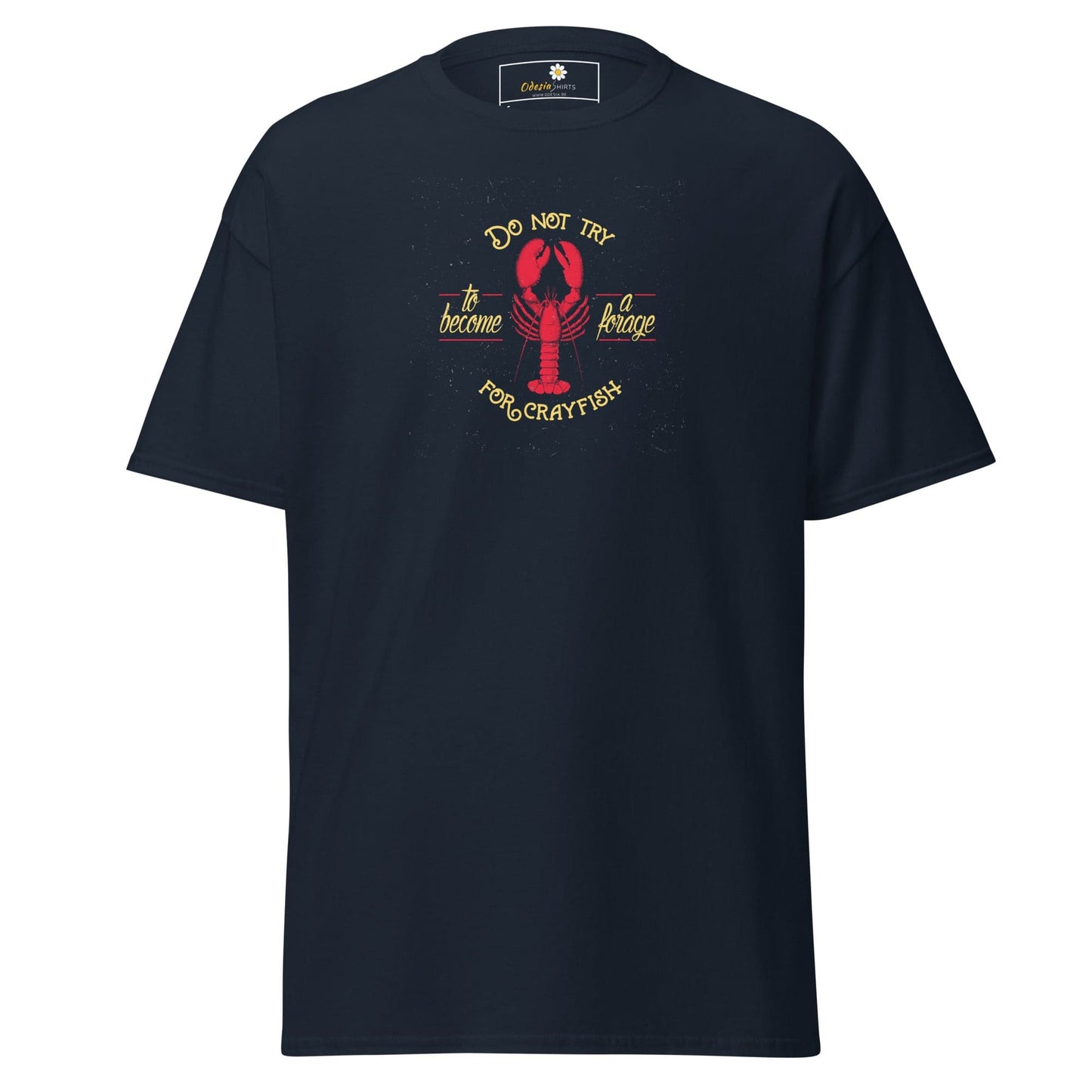 Unisex classic tee - WILD LIFE CRAYFISH - REGULAR - Navy / S