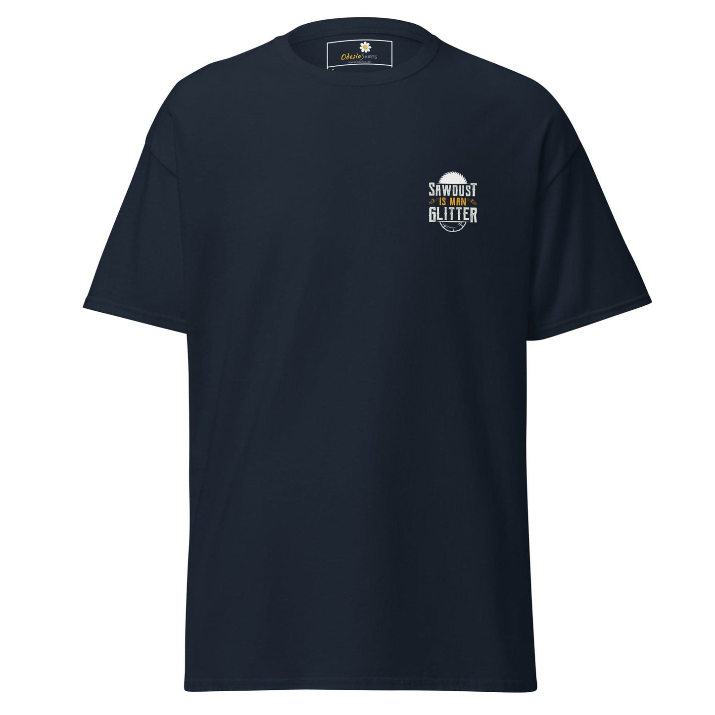 Unisex classic tee - MISC FUN SAWDUST GLITTER POCKET - REGULAR - Navy / S