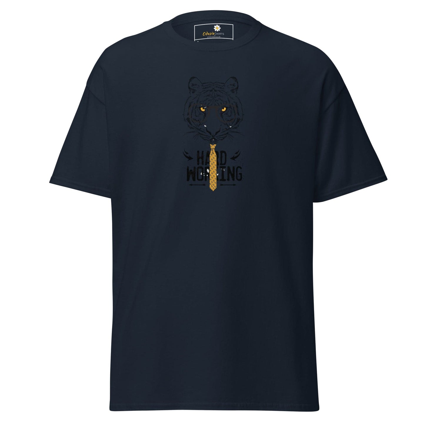 Unisex classic tee - WILD LIFE TIGER WORK - REGULAR - Navy / S