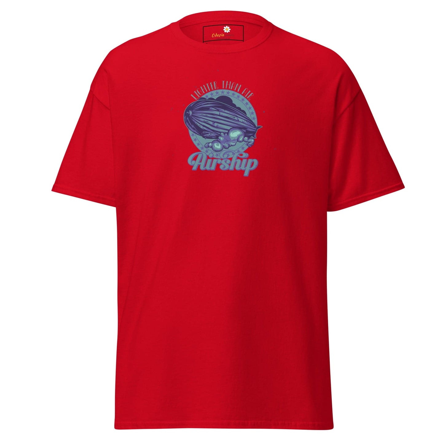 Unisex classic t-shirt - MISC AIRSHIP - REGULAR - Red / S
