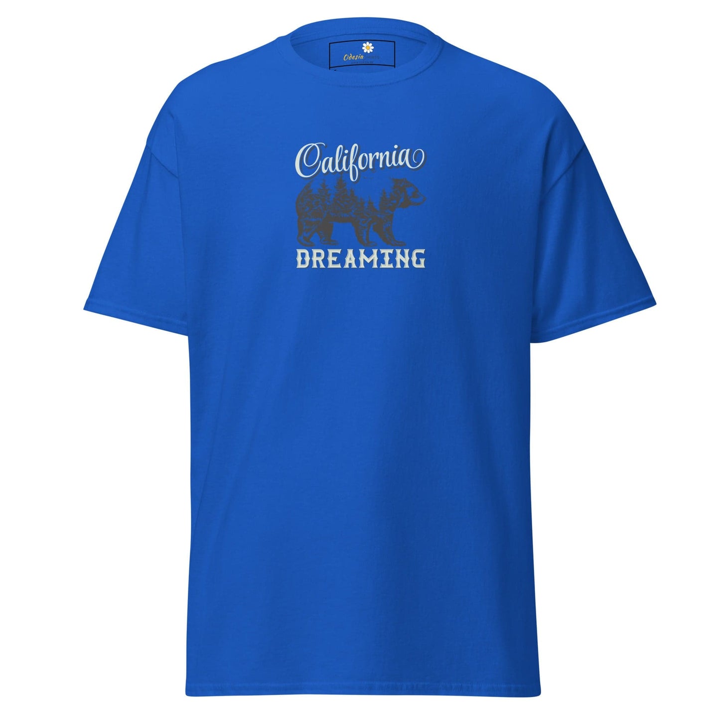 Unisex classic tee - WILD LIFE CALIFORNIA DREAMING - REGULAR - Royal / S