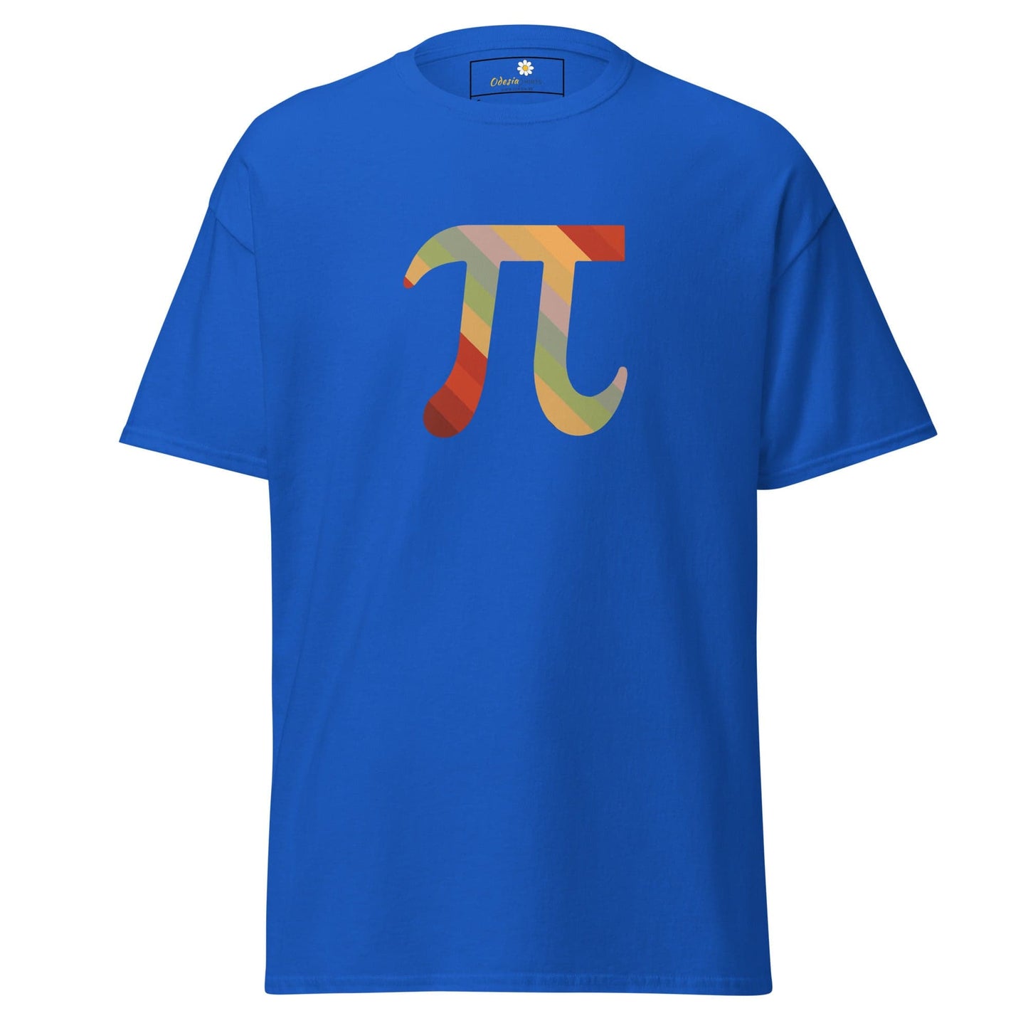 Unisex classic tee - MISC MATHI PI - REGULAR - Royal / S