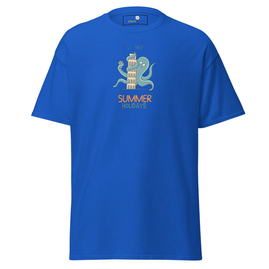 Unisex classic tee - SUMMER FUN HOLIDAYS - Royal / S