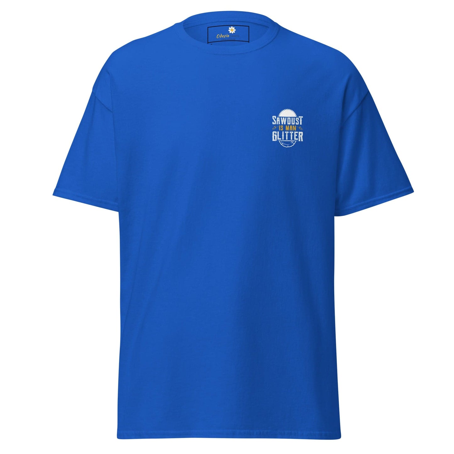 Unisex classic tee - MISC FUN SAWDUST GLITTER POCKET - REGULAR - Royal / S