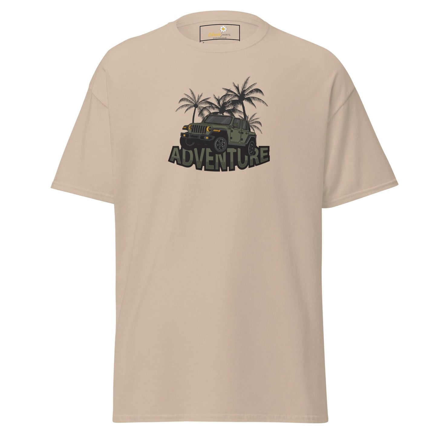 Unisex classic tee - ADVENTURE 4X4 - REGULAR - Sand / S