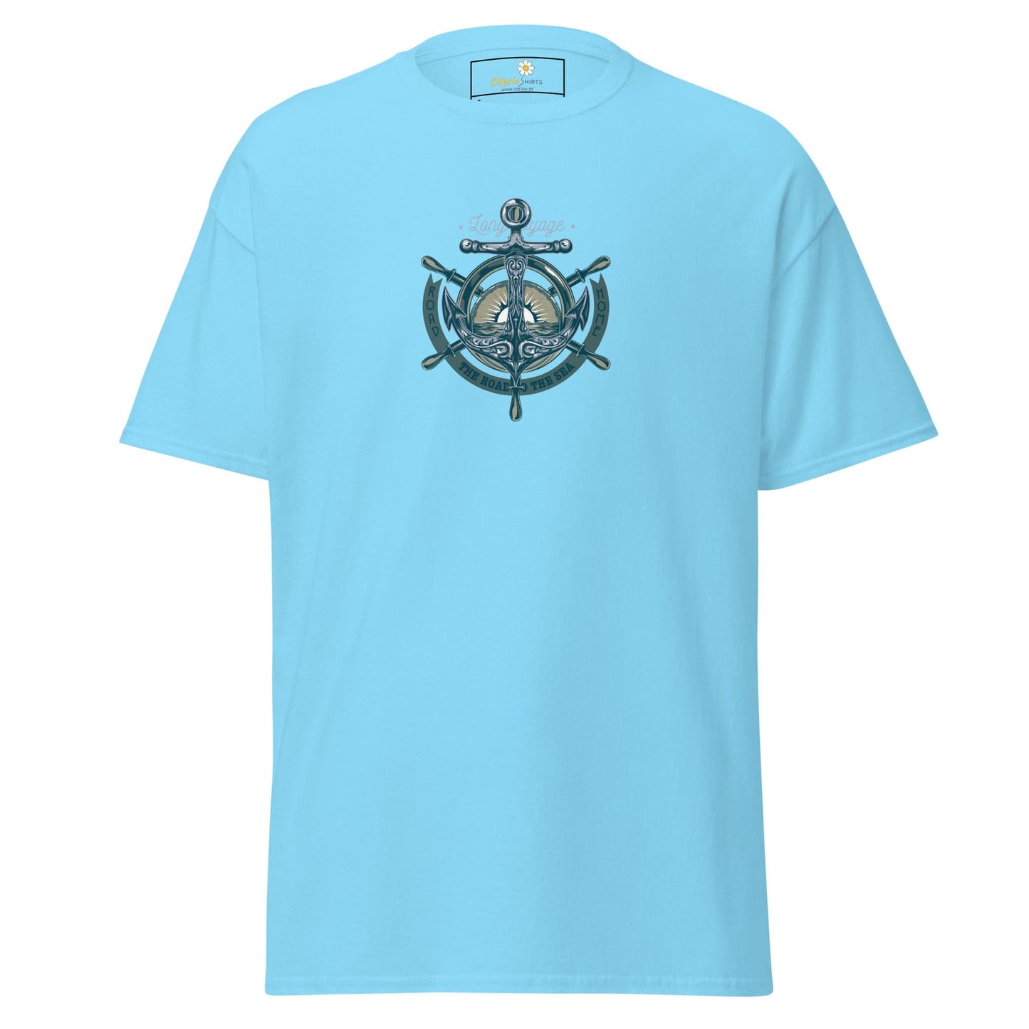 Unisex classic tee - MISC THE ROAR THE SEA - REGULAR - Sky / S