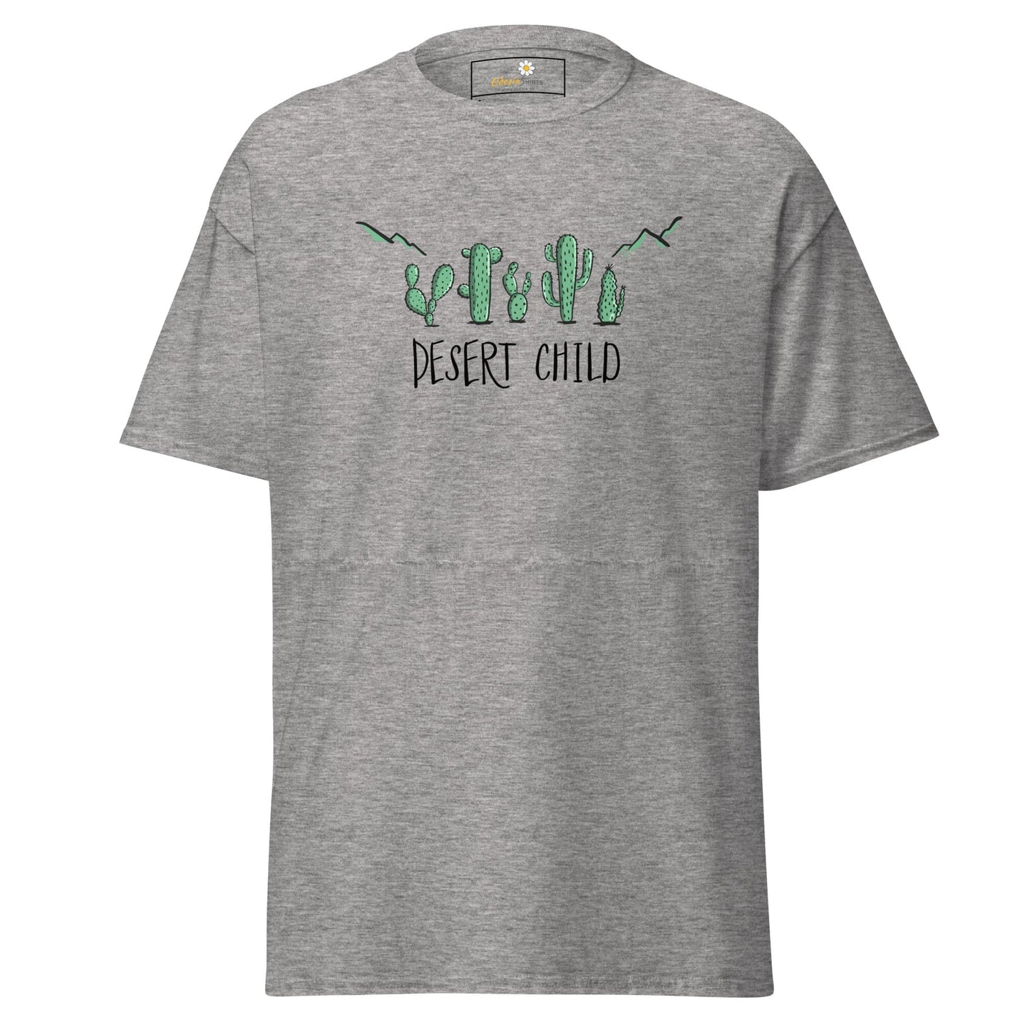 Unisex classic t-shirt - SUMMER DESERT CHILD - REGULAR - Sport Grey / S