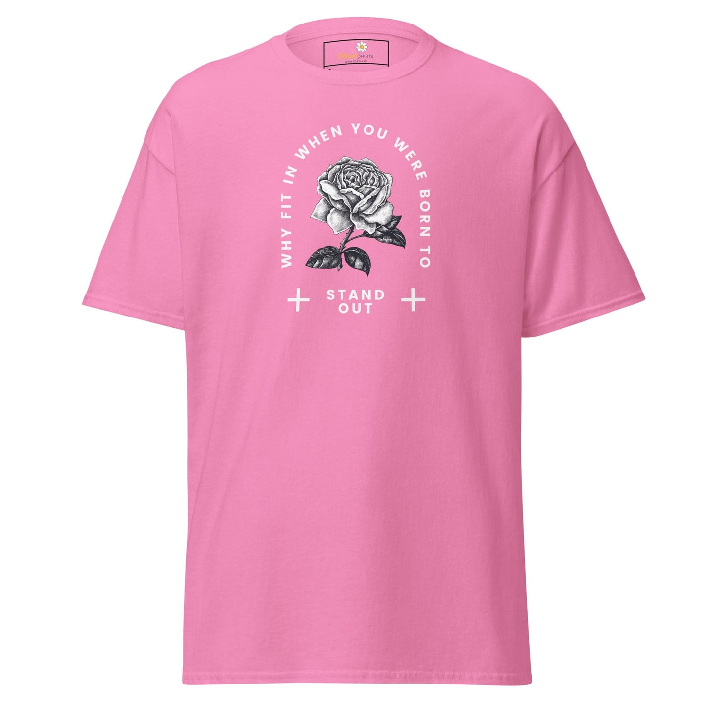 Unisex classic t-shirt - MISC FIT IN STAND OUT - REGULAR - Azalea / S