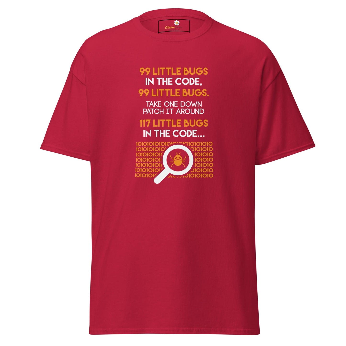 Unisex classic t-shirt - IT 99 LITTLE BUGS - REGULAR - Cardinal / S