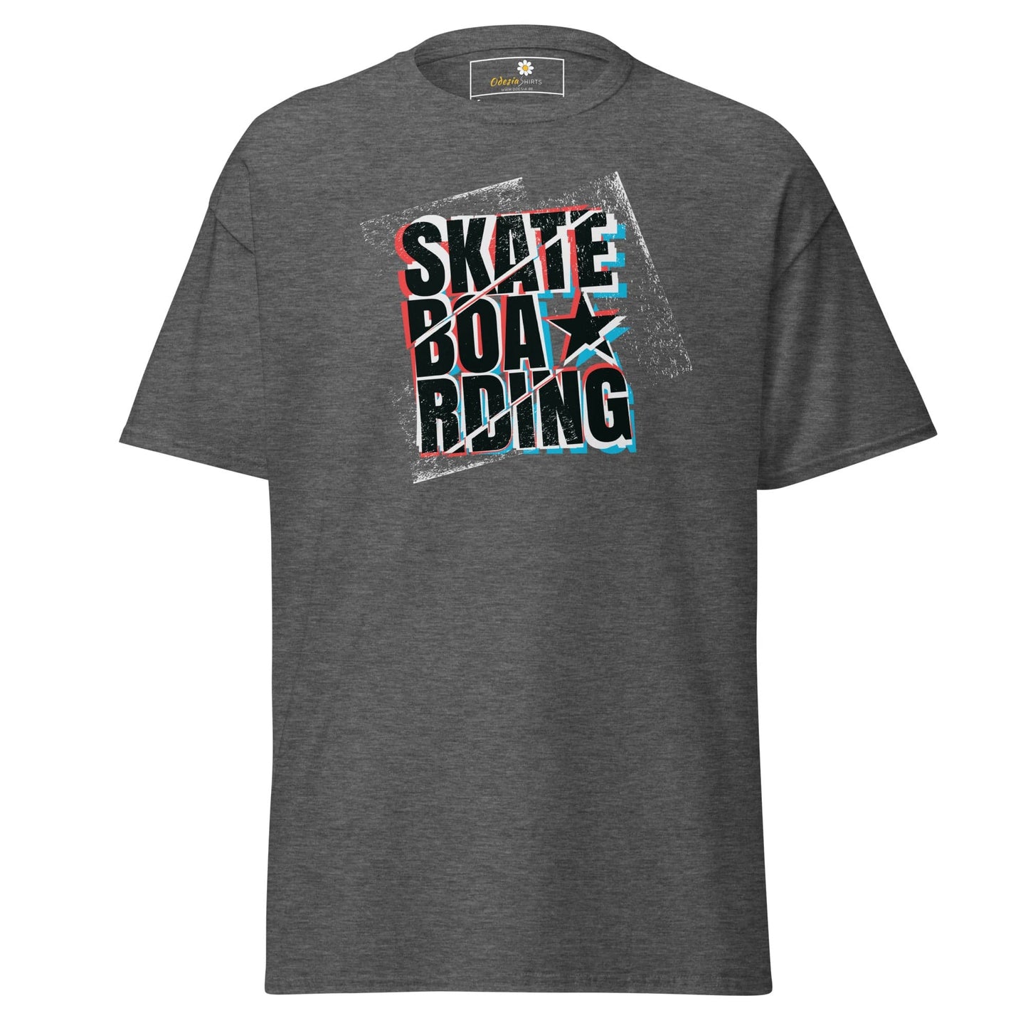Unisex classic t-shirt - URBAN SPORT SKATEBOARDING - REGULAR - Dark Heather / S