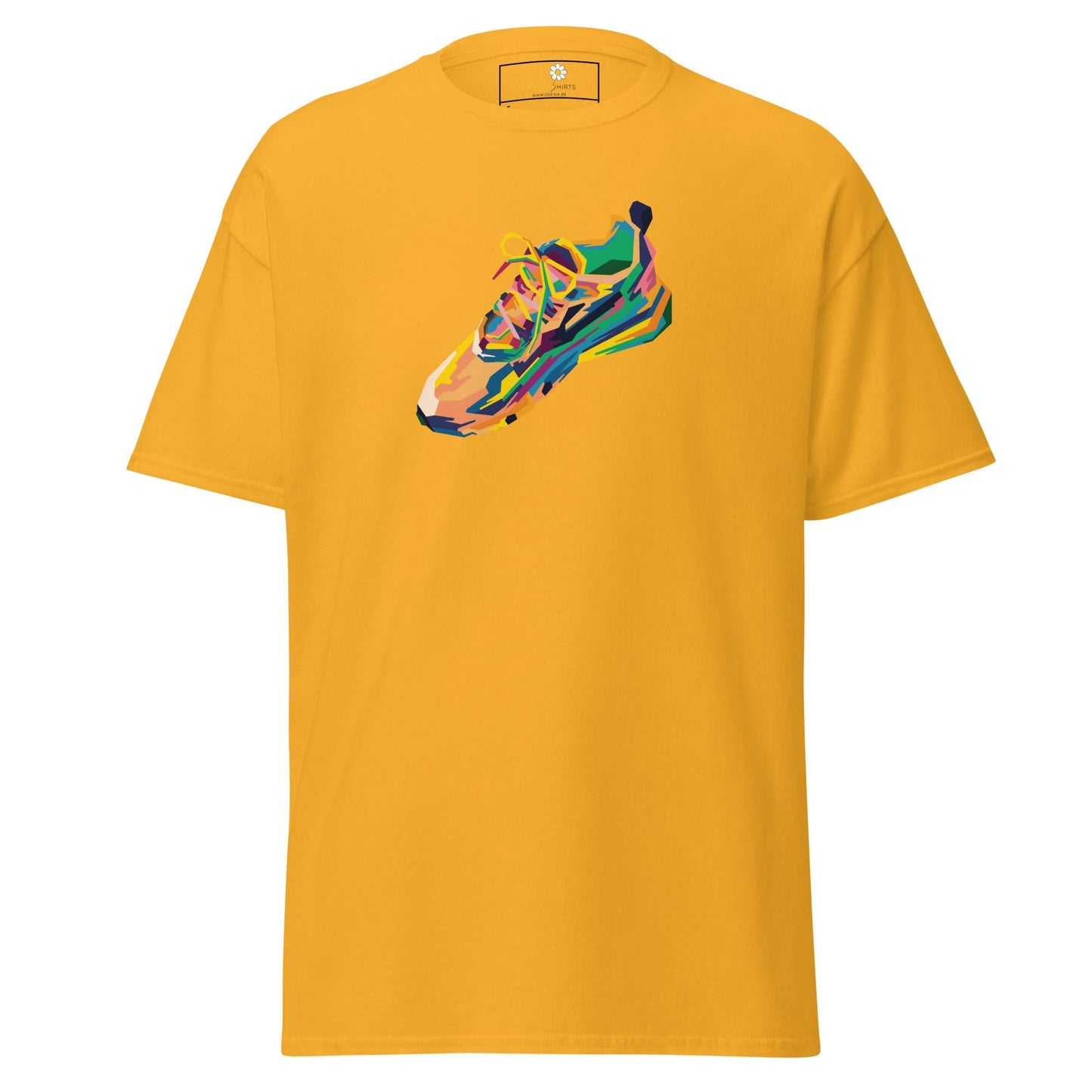 Unisex classic t-shirt - MISC SNEAKER SHOE - REGULAR - Gold / S