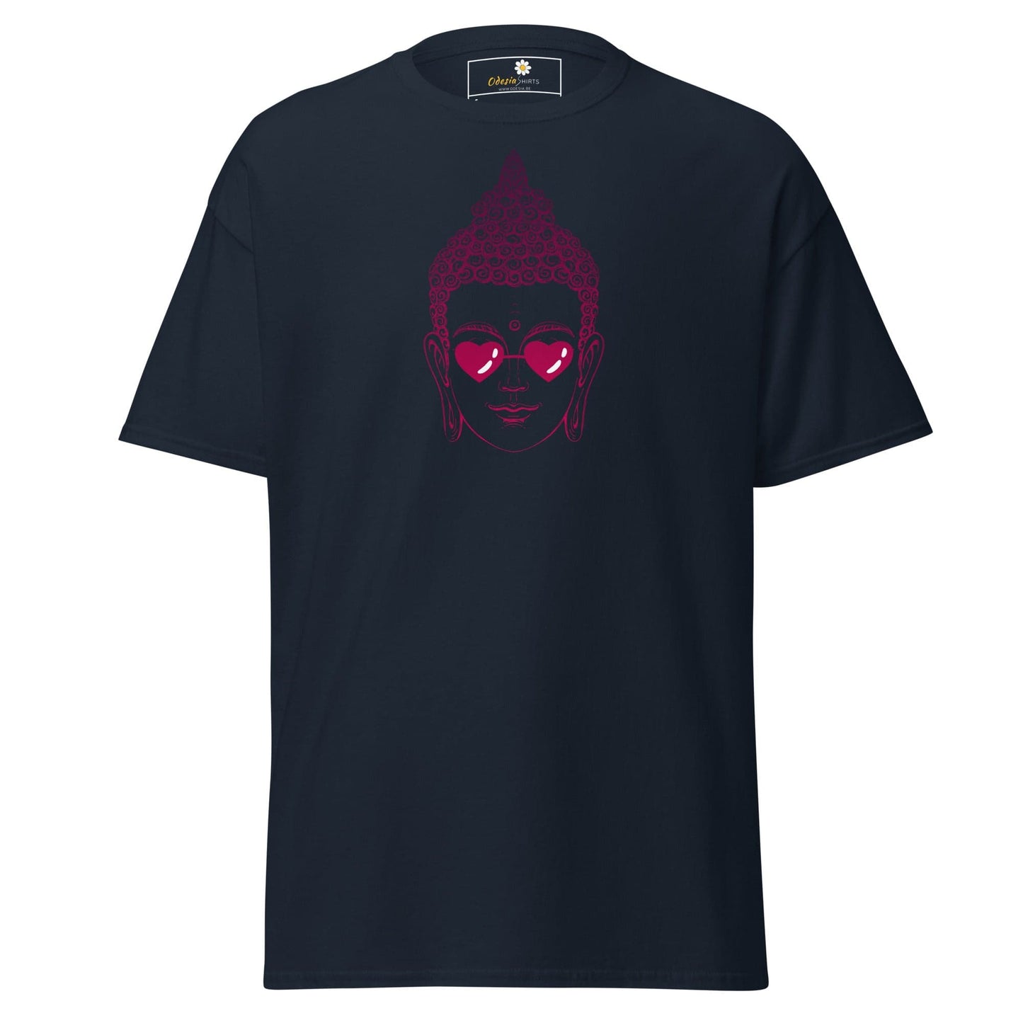 Unisex classic t-shirt - SPIRITUAL BUDDHA LOVE - REGULAR - Navy / S