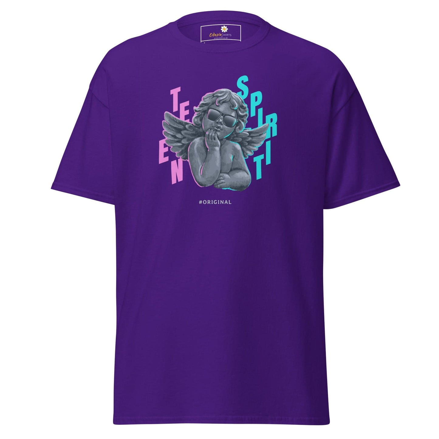 Unisex classic t-shirt - FANTASY TEEN SPIRIT - REGULAR - Purple / S