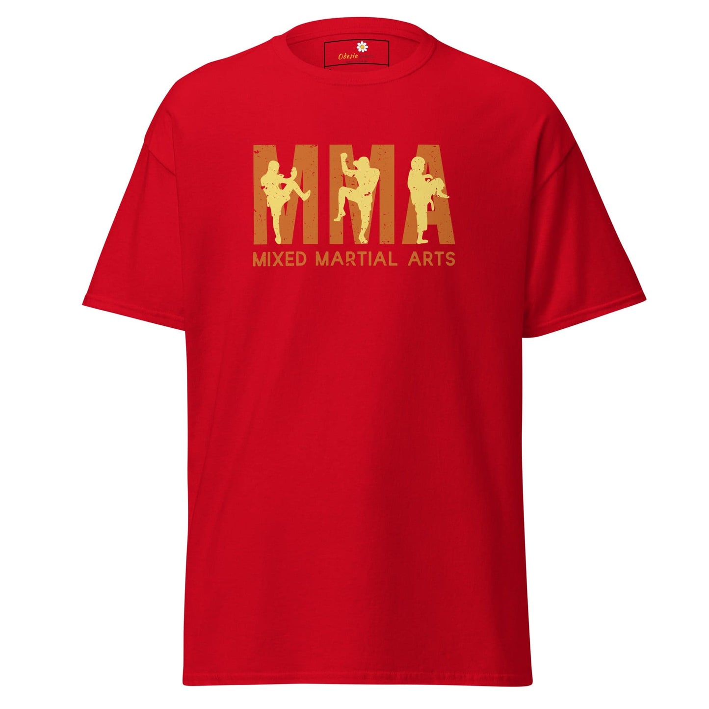 Unisex classic t-shirt - SPORT MMA MIXED MARTIAL - REGULAR - Red / S