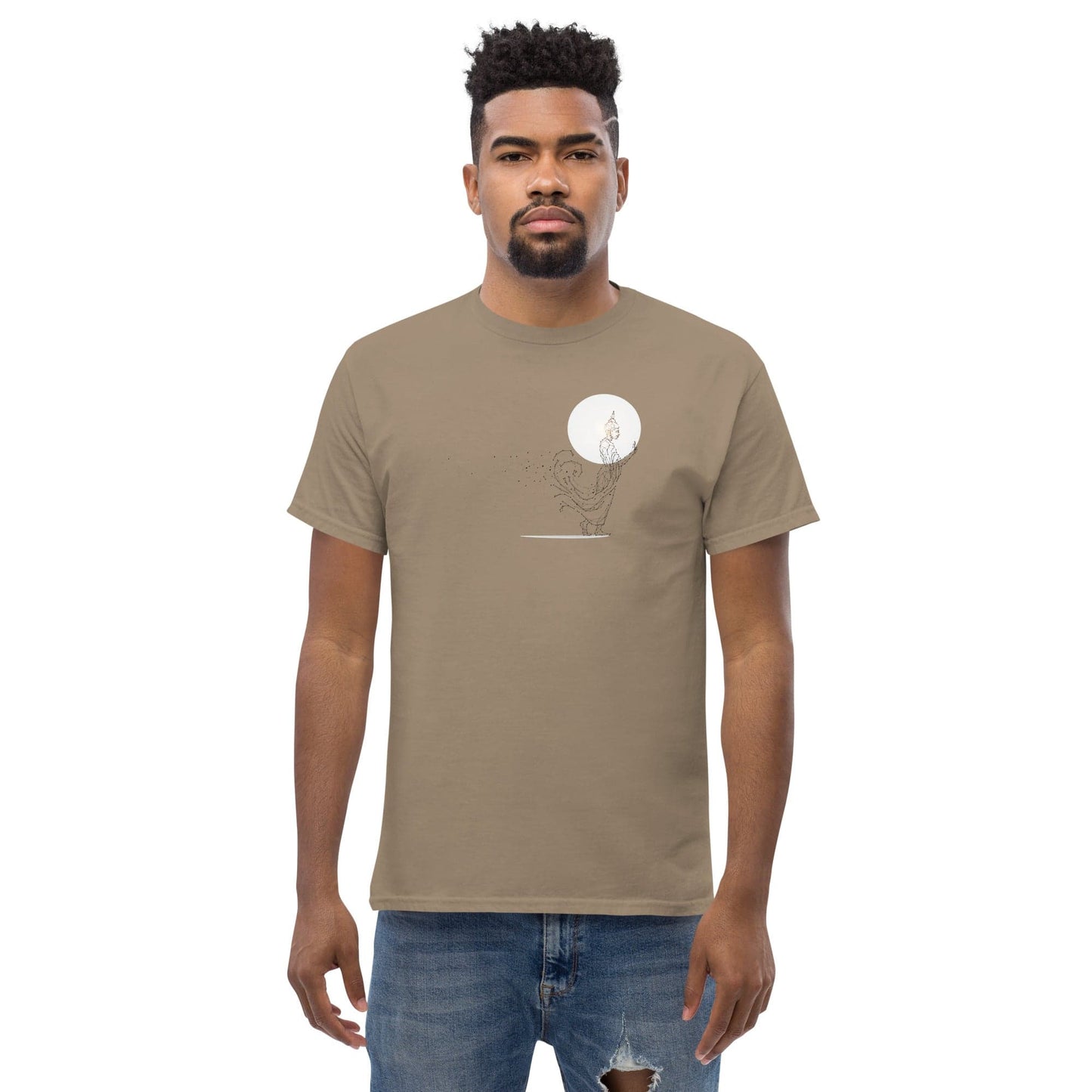 T-shirt Design Tee • Men / Women • [2xl-5xl] - Brown Savana / 2xl
