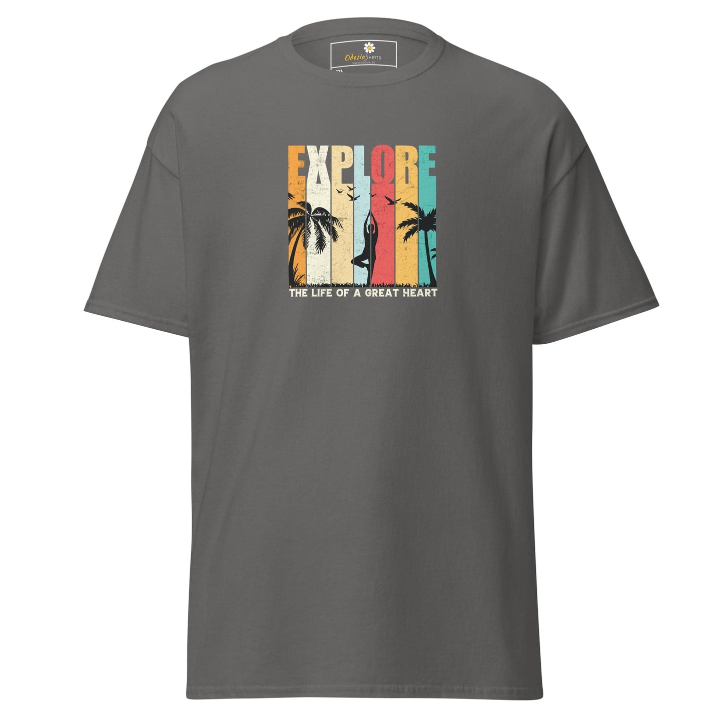 T-shirt Design Tee • Men / Women • [2xl-5xl] - Charcoal / 2xl