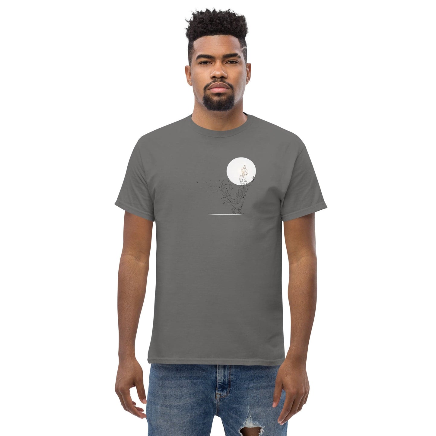 T-shirt Design Tee • Men / Women • [2xl-5xl] - Charcoal / 2xl