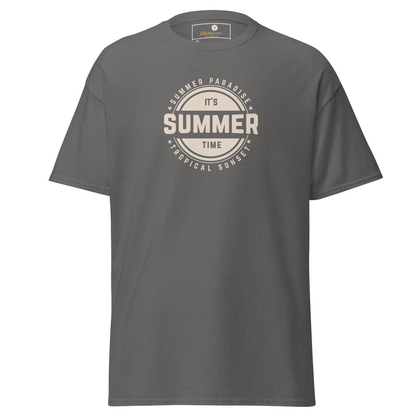 T-shirt Design Tee • Men / Women • [2xl-5xl] - Charcoal / 2xl