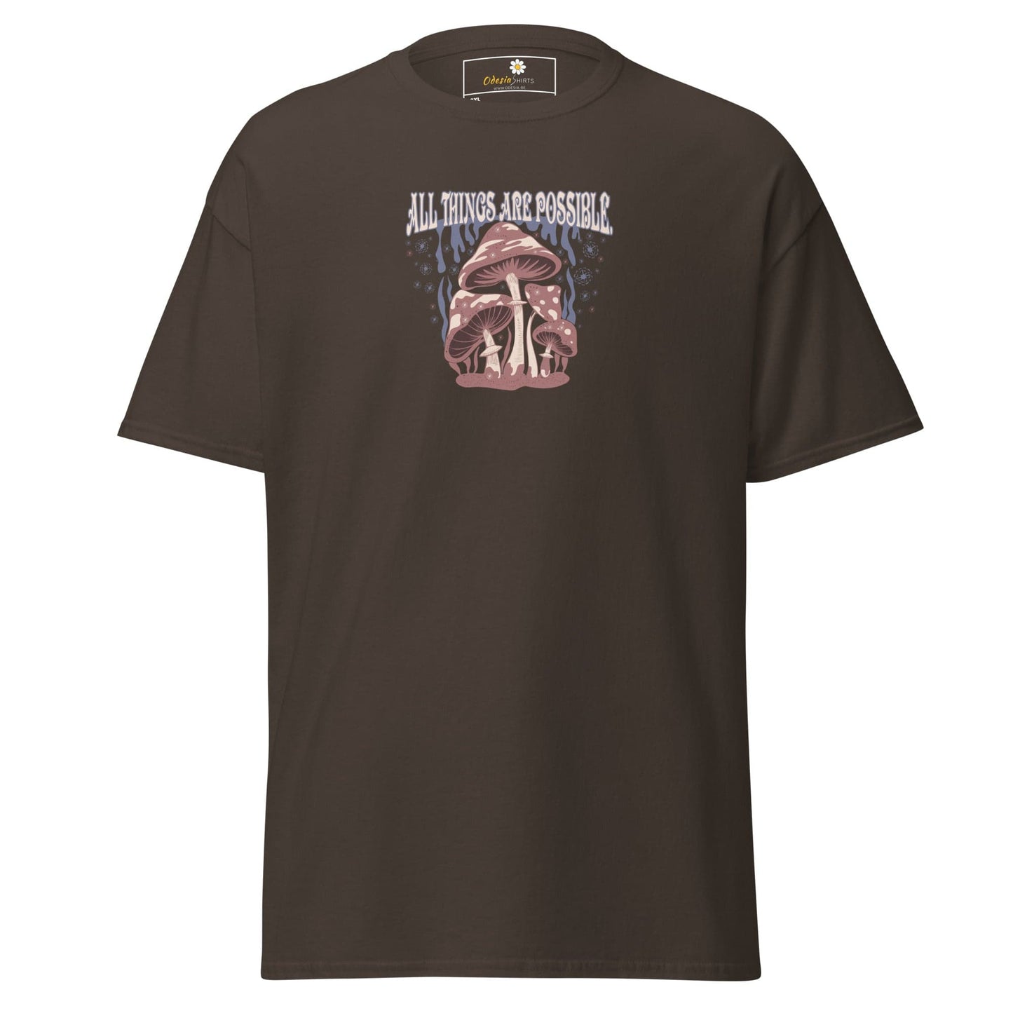 T-shirt Design Tee • Men / Women • [2xl-5xl] - Dark Chocolate / 2xl