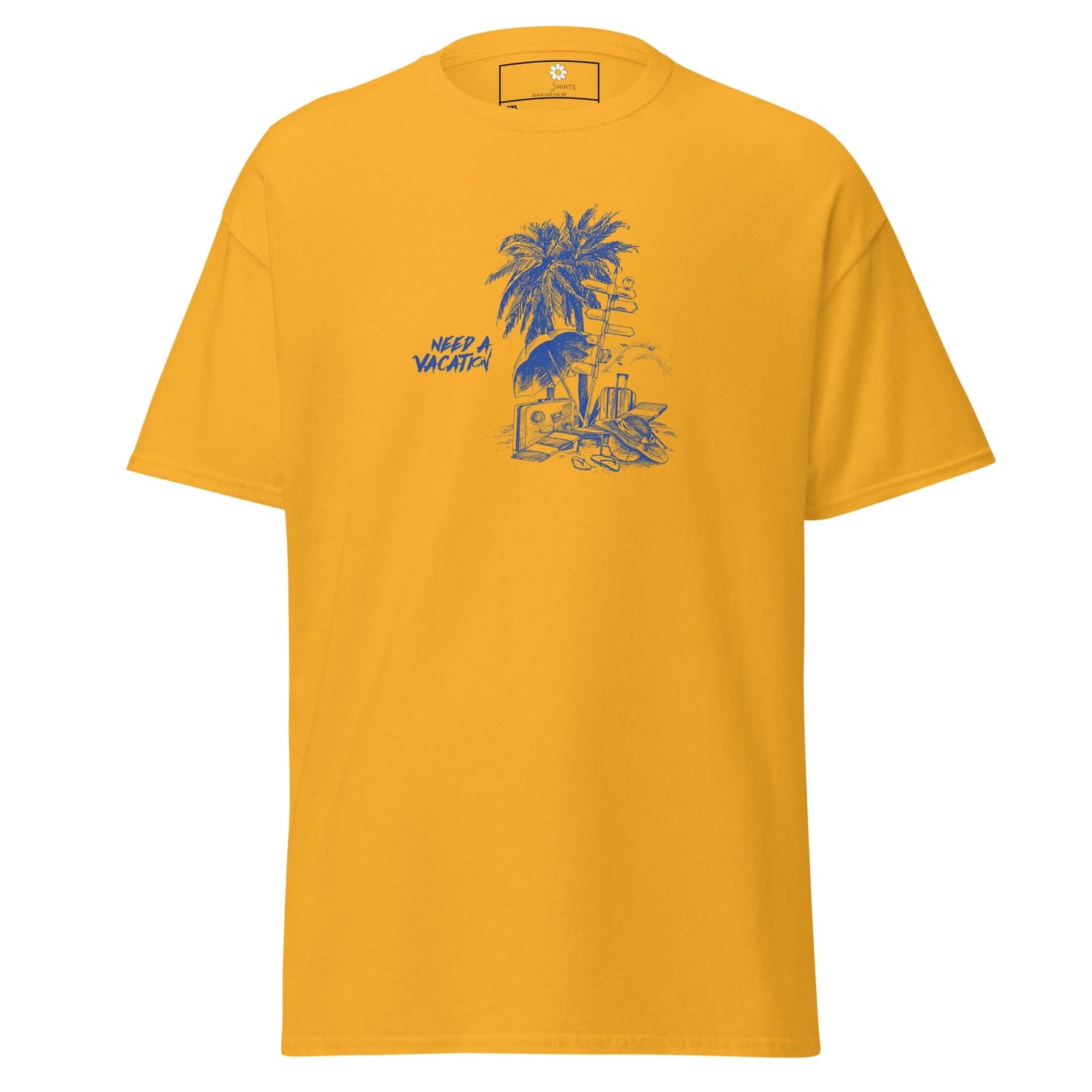 T-shirt Design Tee • Men / Women • [2xl-5xl] - Gold / 2xl
