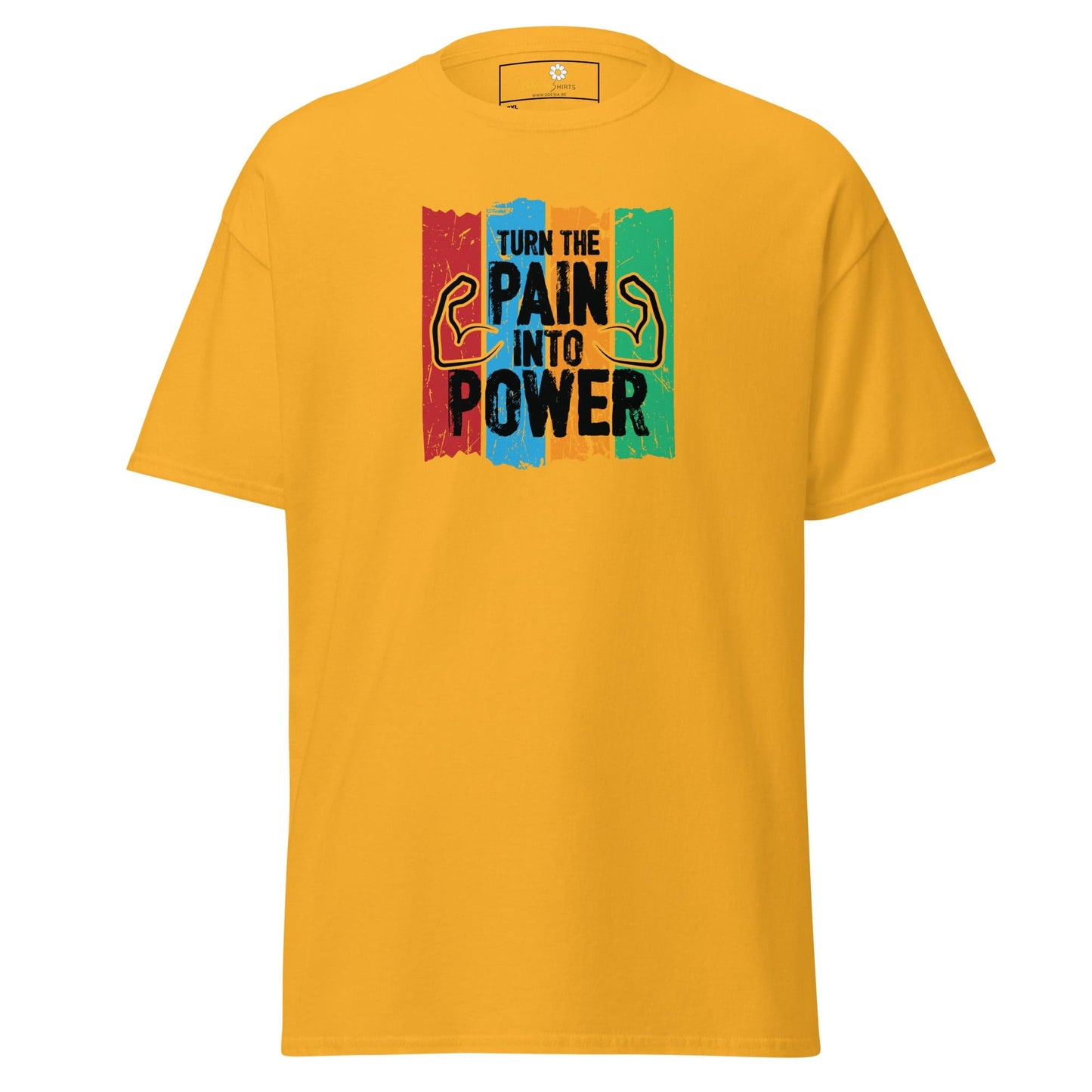 T-shirt Design Tee • Men / Women • [2xl-5xl] - Gold / 2xl