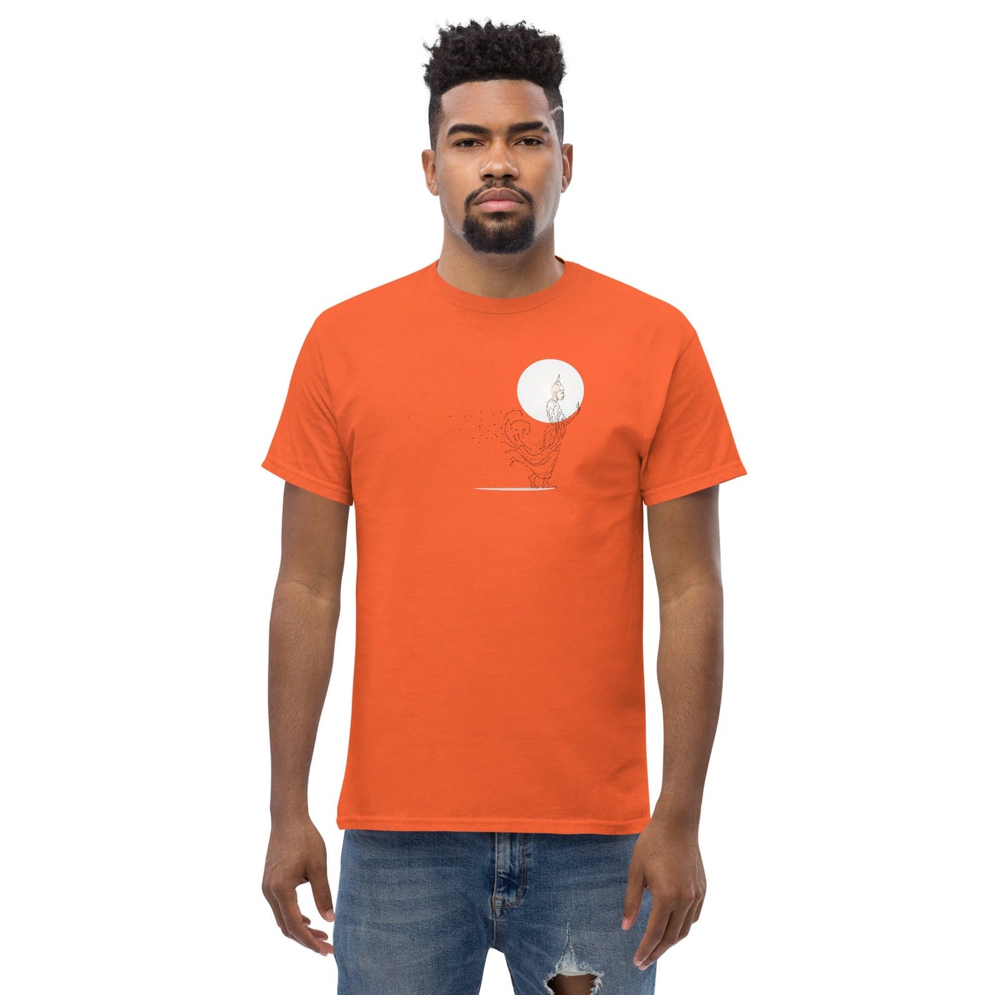 T-shirt Design Tee • Men / Women • [2xl-5xl] - Orange / 2xl