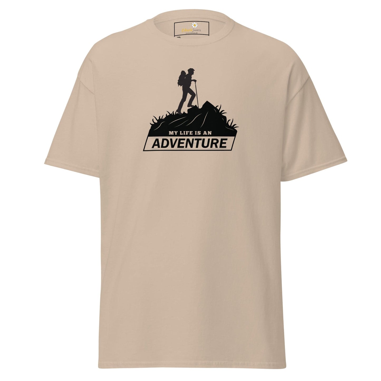 T-shirt Design Tee • Men / Women • [2xl-5xl] - Sand / 2xl