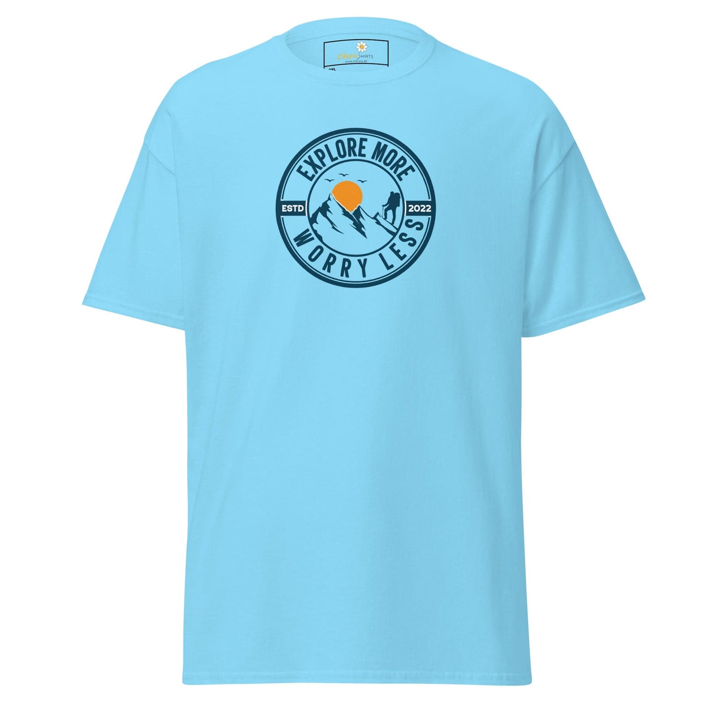 T-shirt Design Tee • Men / Women • [2xl-5xl] - Sky / 2xl